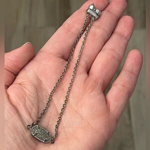 Kendra Scott adjustable drusy bracelet.